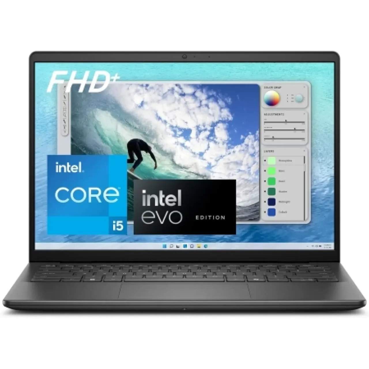 DELL Inspiron 14" laptop 5440-5463BLK/16GB