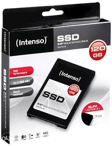 SSD Intenso 120GB SATA III, 2,5¨, 7 mm