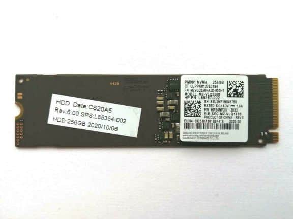 Samsung MZ-VLQ2560 M.2 SSD 256GB NVMe PCIe