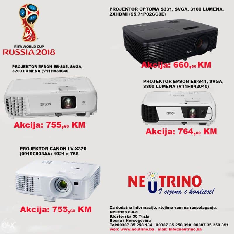 Projektori SP 2018