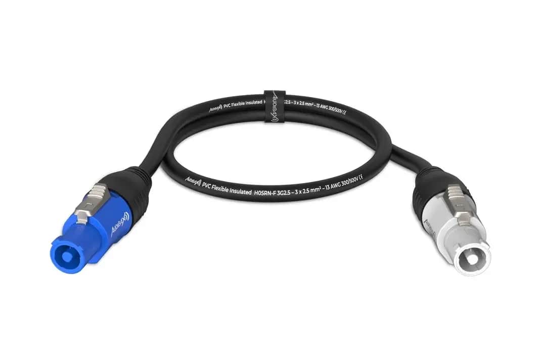 Priključni strujni kabel sa PowerCon konektorima Audibax 10316037