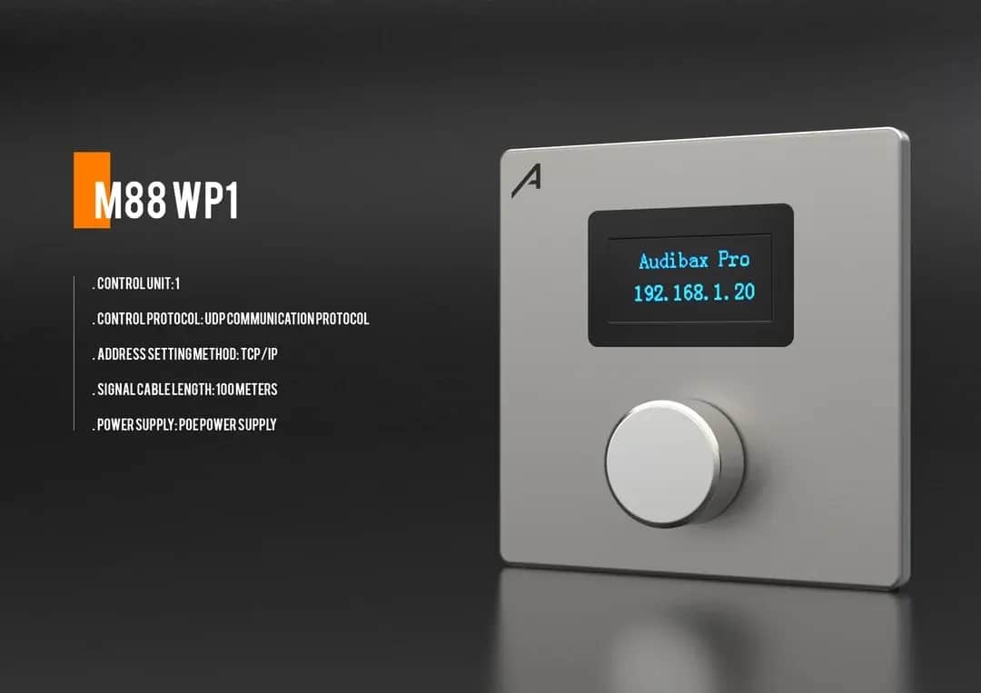 Audibax Pro M88 WP1 Dante upravljačka ploča komad 10285831