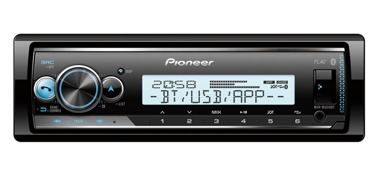 Auto radio player MARINE Pioneer MVH-MS510BT