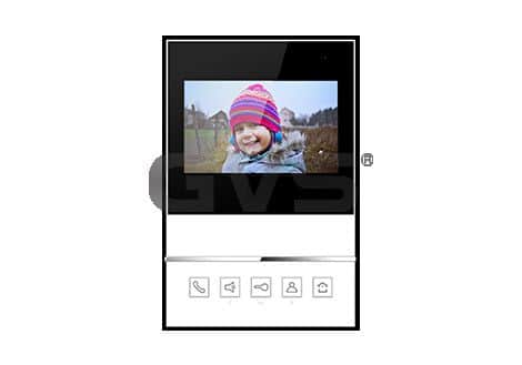 Interfon - unutarnja jedinica 4.3'' touch button, 2 Wire T-IS04-W
