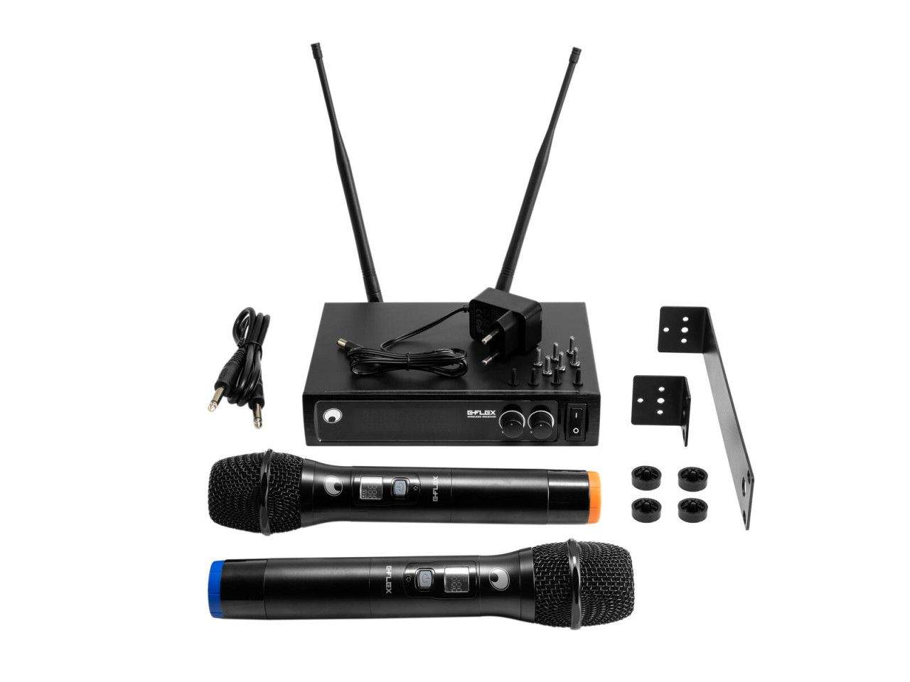 Bežični mikrofonski sustav Omnitronic E-FLEX 2 13063371