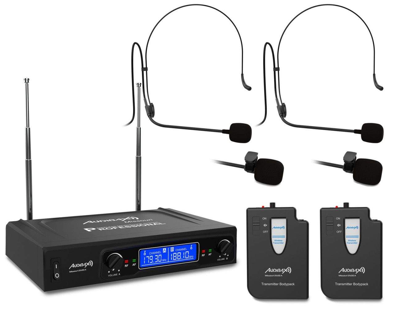 Bežični mikrofon Audibax Missouri 2500 A 10107905