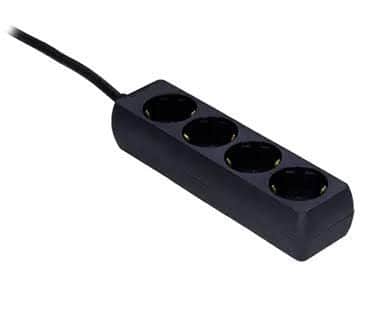 Produžni kabel sa 4 utičnice PSC104-1.5-G  1.5m Audac