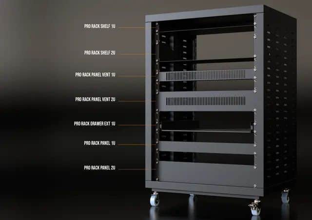 Polica za rack 19'' 2U Audibax Pro Rack Shelf 10268592