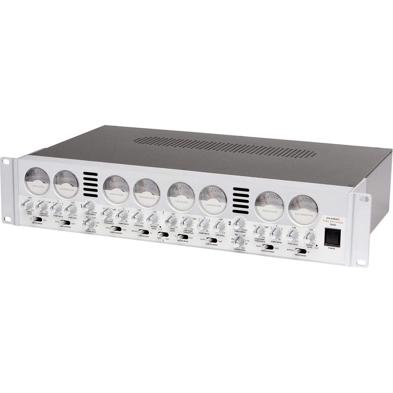 Procesor zvuka (kompresor/limiter) Phonic T-8200