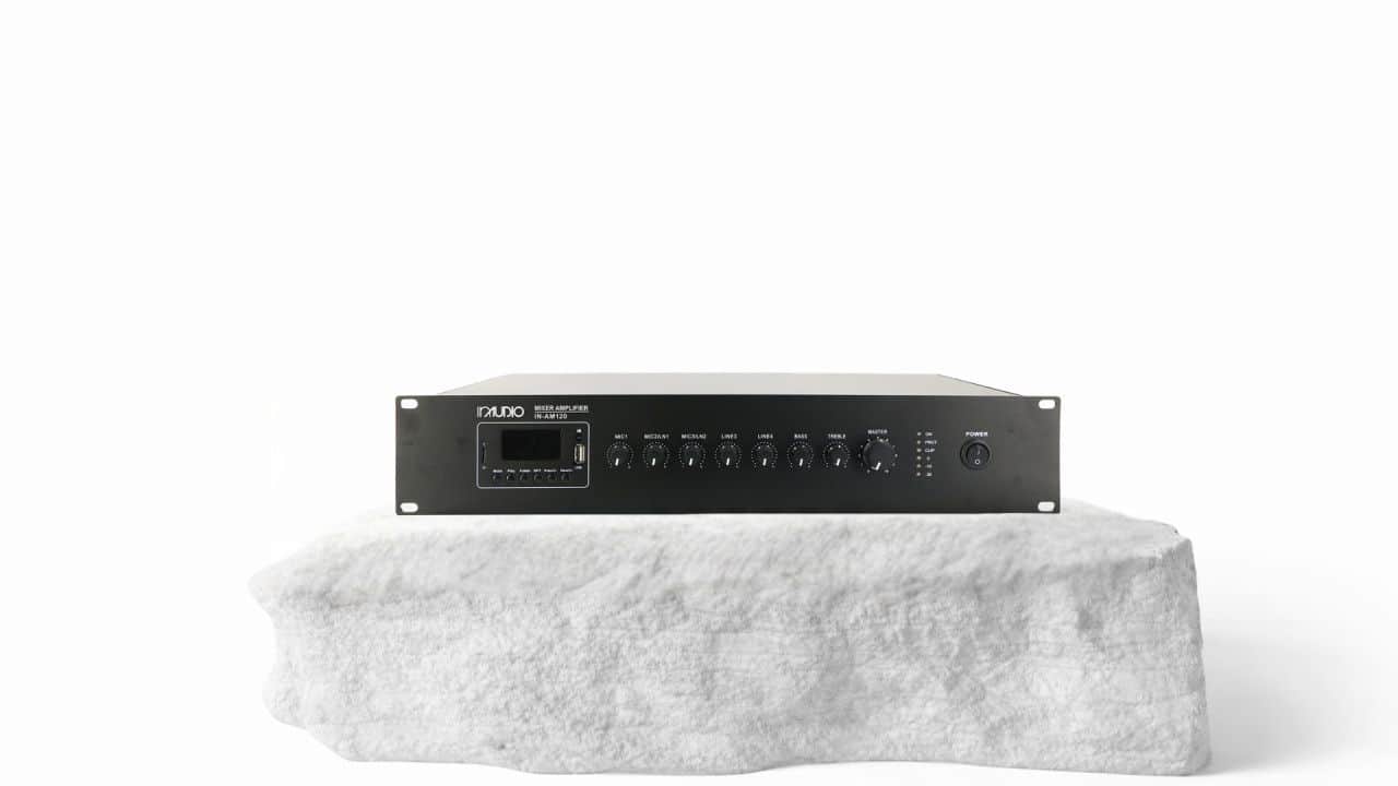 Pojačalo 120W USB/BT/FM Wi-Fi In Audio IN-AM120