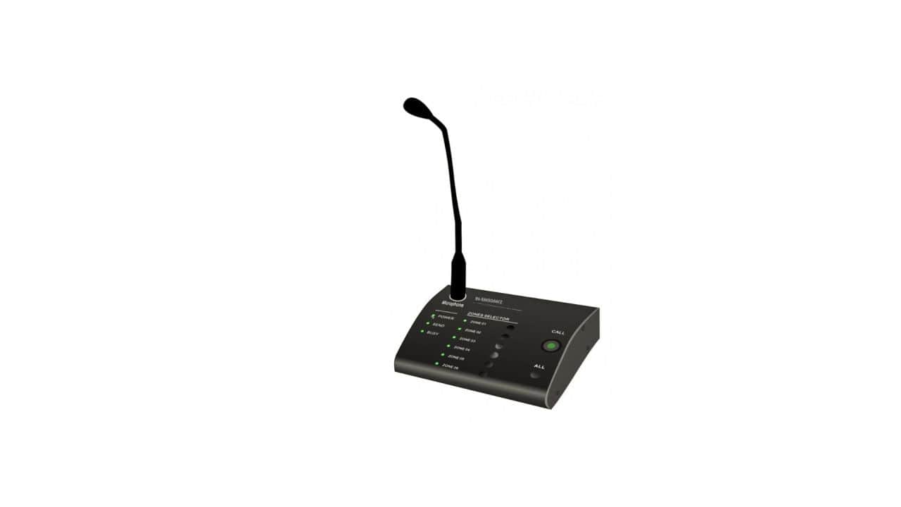 Mikrofon paging 6-zona  In Audio IN-RM506WZ