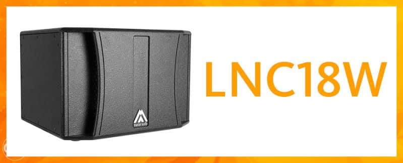 PA zvučna kutija subwoofer 18" Master Audio LNC-18W