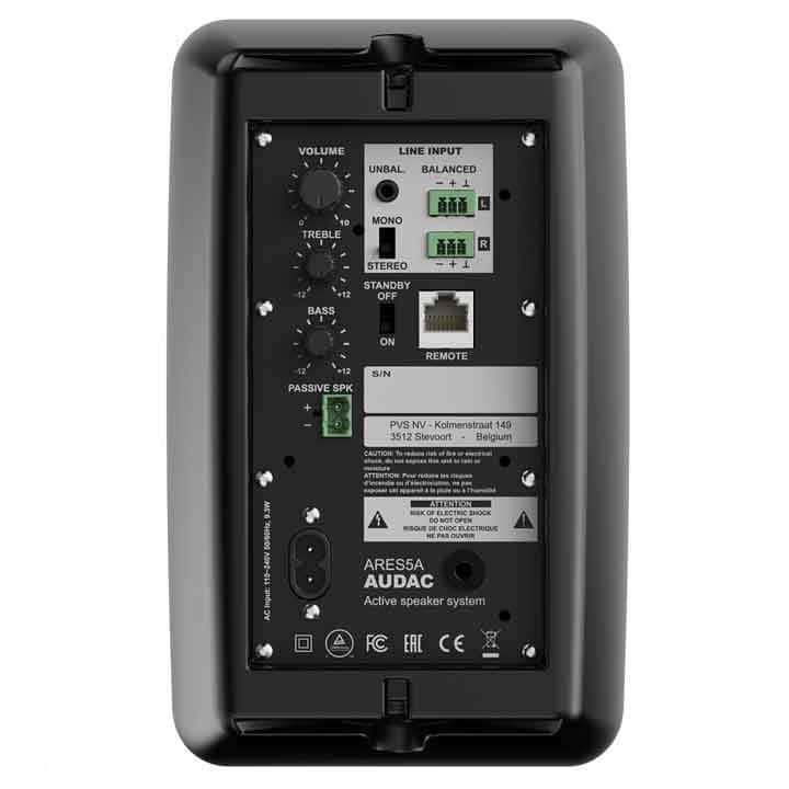 Set stereo zvučnika Audac ARES5A-B