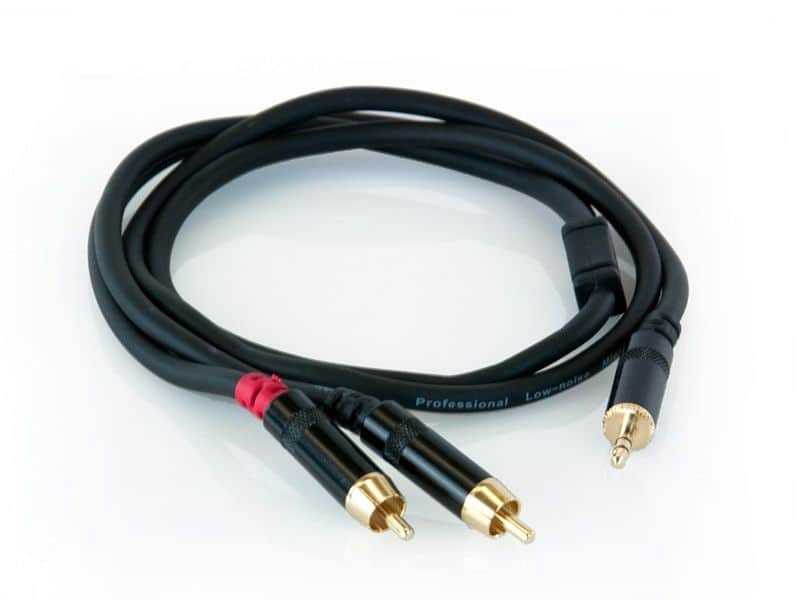 Interkonekcijski kabel 3.5 mm banana/2x RCA m RCA351/1