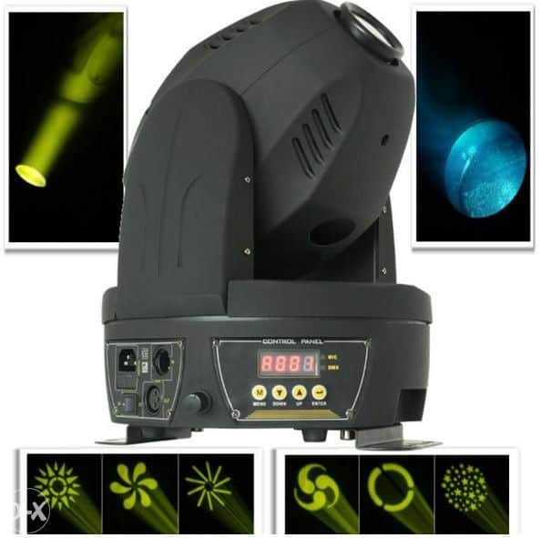 LED moving head spot Beamz MHL-60