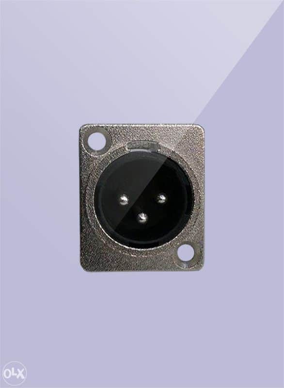 XLR konektor ugradbeni muški 3-pin Master Audio HY4830