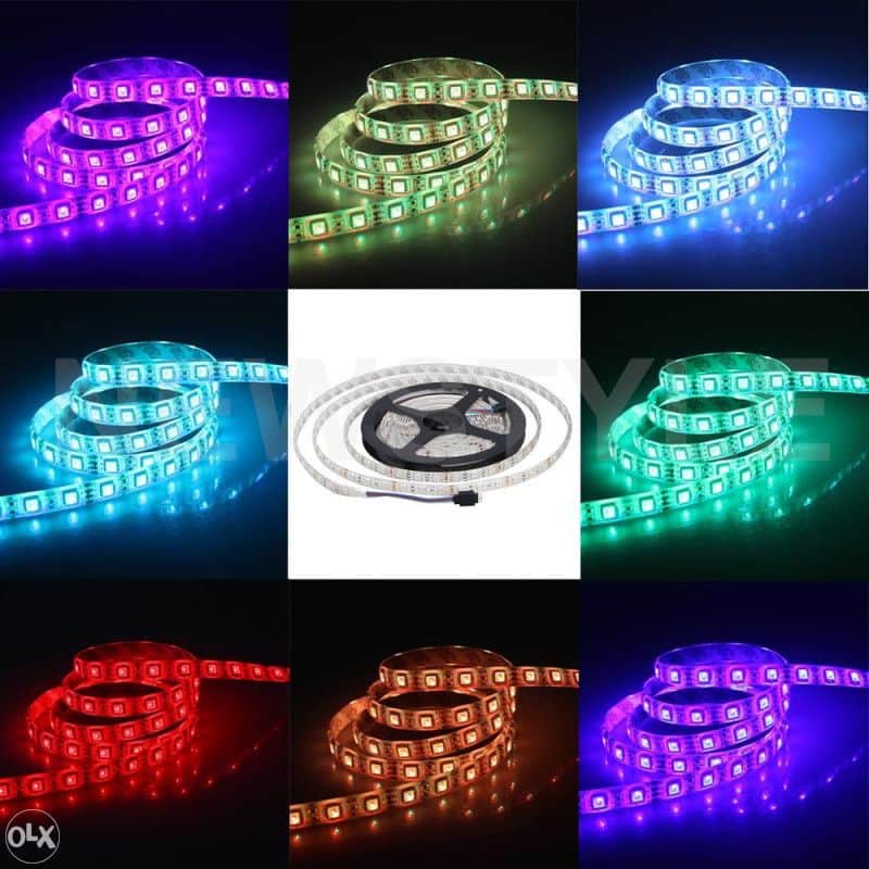 LED trake 12 V, 5050 SMD,  RGB  IP20-IP65-IP67