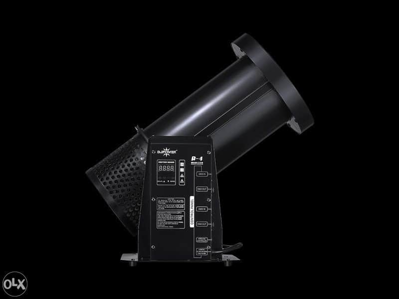 Mašina za konfete sa LED osvjetljenjem DJPower R-4