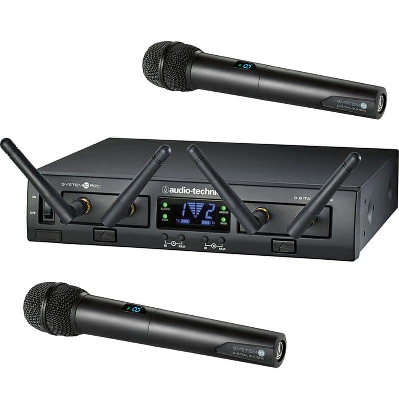 Bežični mikrofonski sustav sa dvije ručke Audio Technica ATW-1322