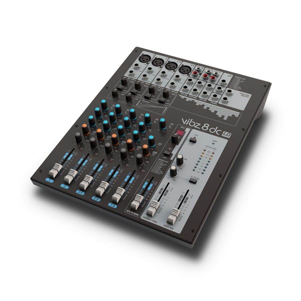 Mikseta 8-kanalna sa efektom LD System VIBZ8DC