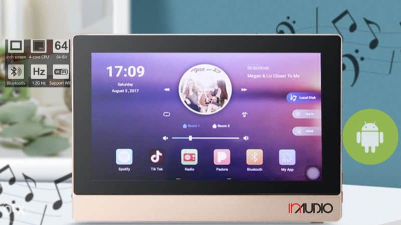 Smart home player 7'' 8x30W In Audio IN-SP78