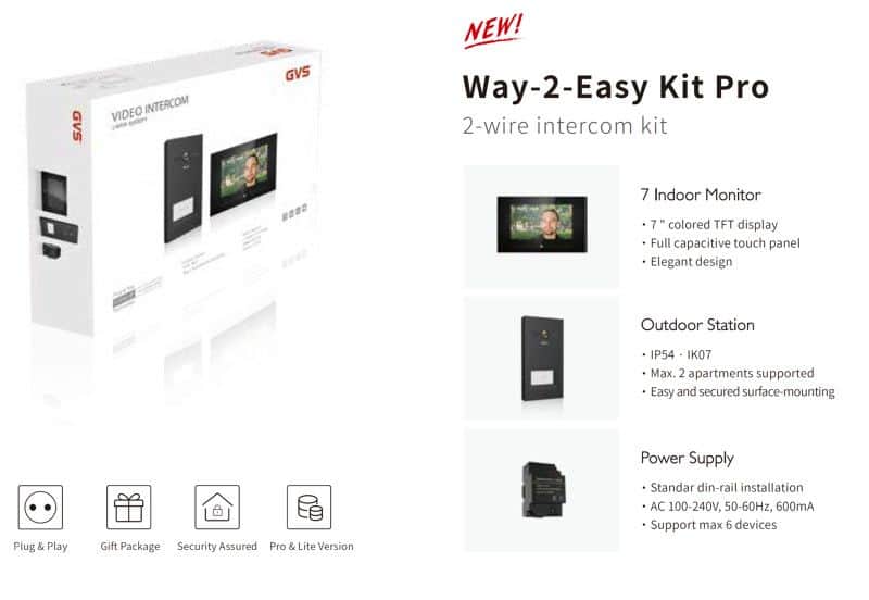 Interfon Way-2-Easy Pro GVS