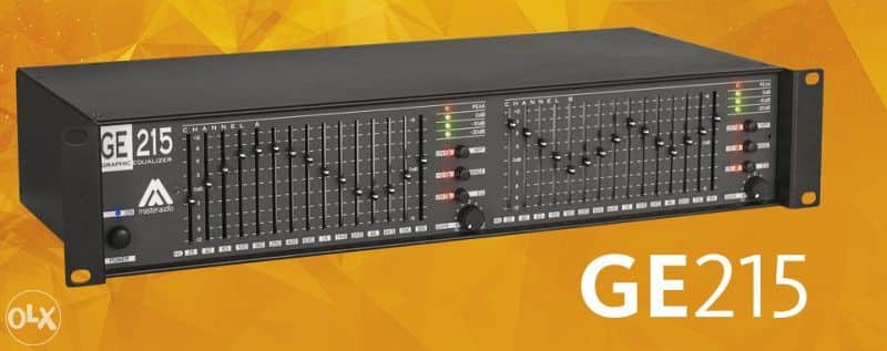 Equalizer grafički  Master Audio GE-215