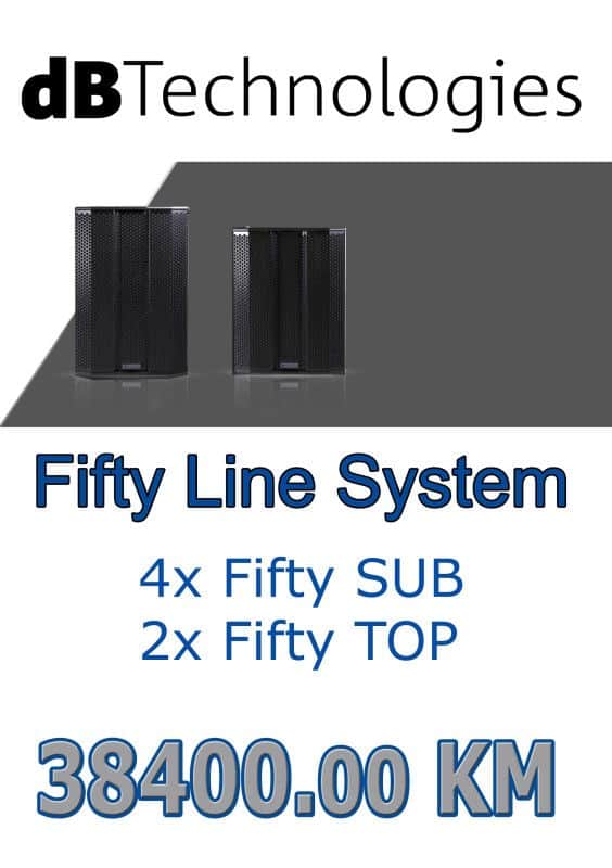 Razglasni sistem dB Technologies Fifty Line