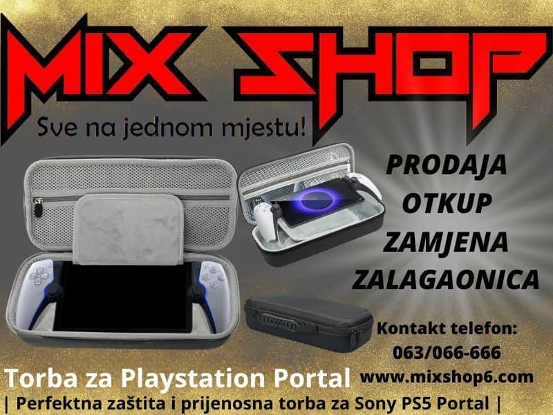 Prijenosna Torba/Kofer za Sony PS5 Playstation 5 PORTAL ps bag