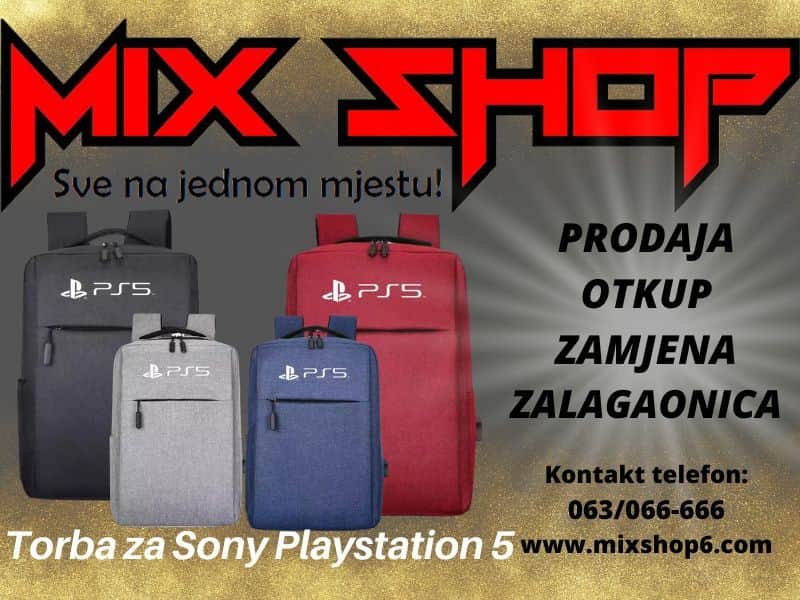 Ruksak/Torba za Sony Playstation 5 PS5 Fat, Slim, Pro rusak bag