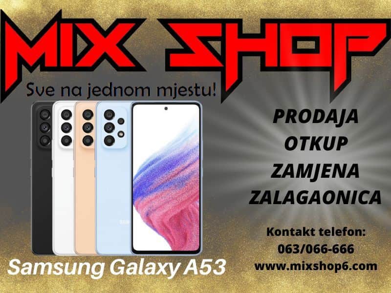 SAMSUNG GALAXY A53 5G 128GB *Garancija*Zamjena*Sve Boje