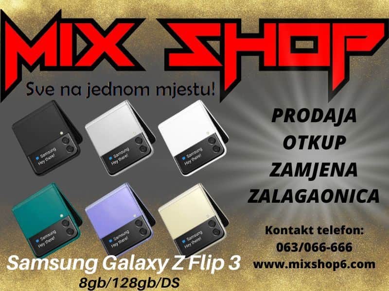 Samsung Galaxy Z FLIP 3 5G 8/128GB *Garancija*Zamjena* FLIP3 ds