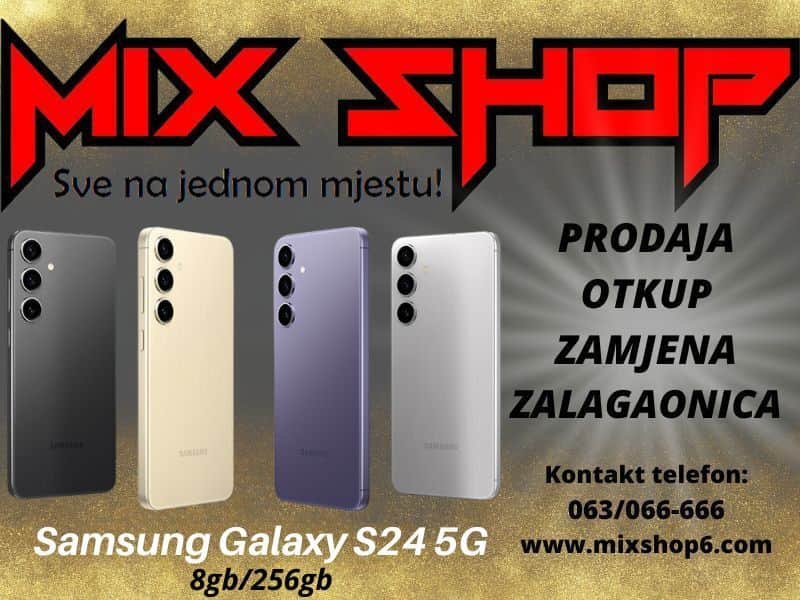 Samsung Galaxy S24 5G 256GB *Novo*Garancija*Zamjena* 8GB