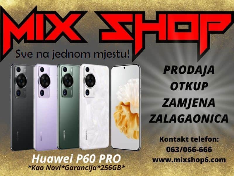 HUAWEI P60 PRO 256GB *Kao NOVOO*Garancija*Zamjena*Razne boje*