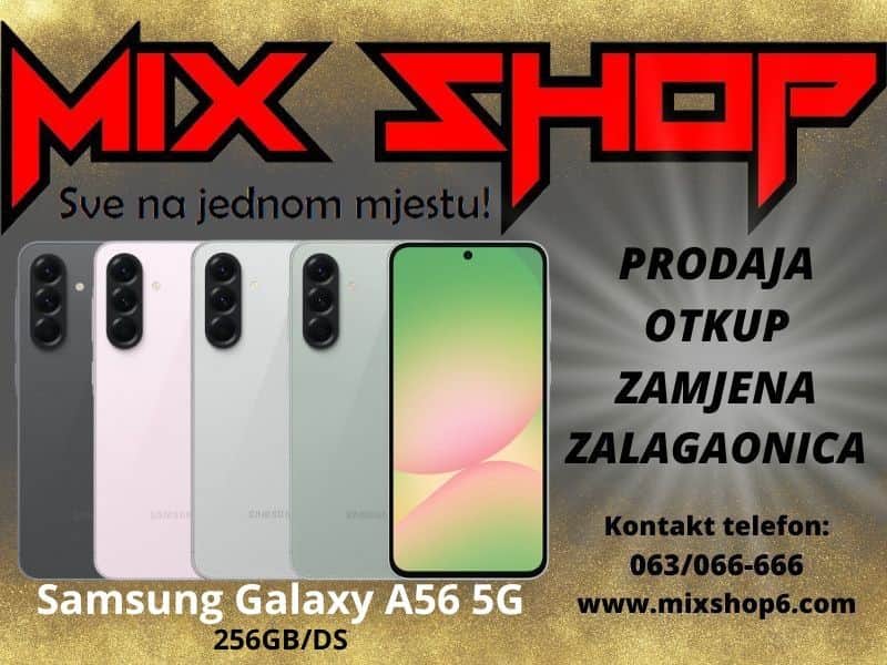 Samsung Galaxy A56 5G 256GB *Garancija*Zamjena*Razne boje* ds