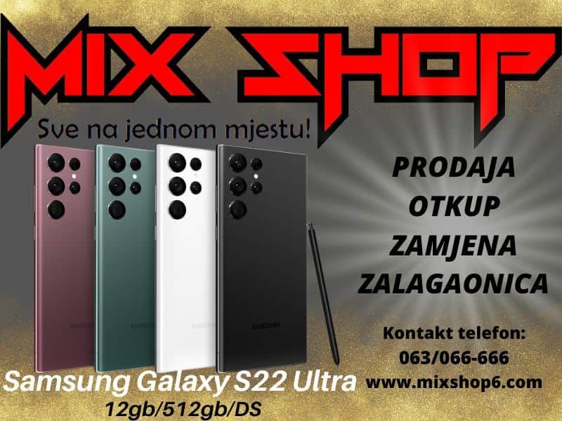 Samsung Galaxy S22 ULTRA 5G 512GB *Garancija*Zamjena*ds