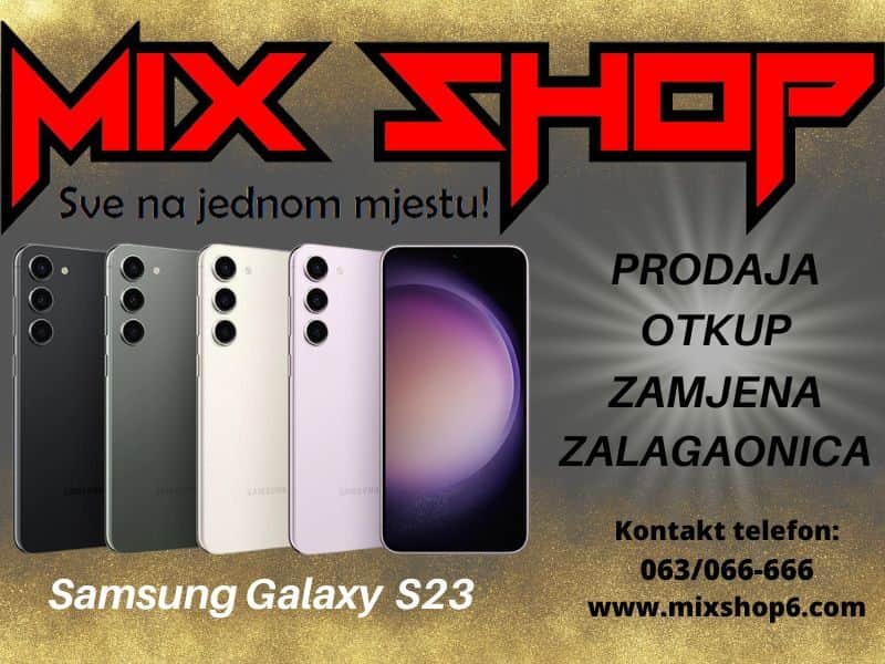 Samsung Galaxy S23 5G 256GB *Novo*Garancija*Zamjena*