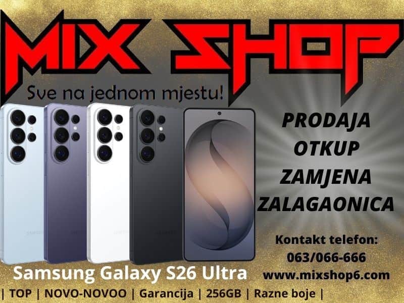 Samsung Galaxy S26 ULTRA 5G 12/256GB *NOVOO*Garancija* 12GB GB 5g