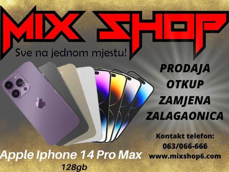 APPLE IPHONE 14 PRO MAX 128GB *Garancija*Zamjena*4 boje