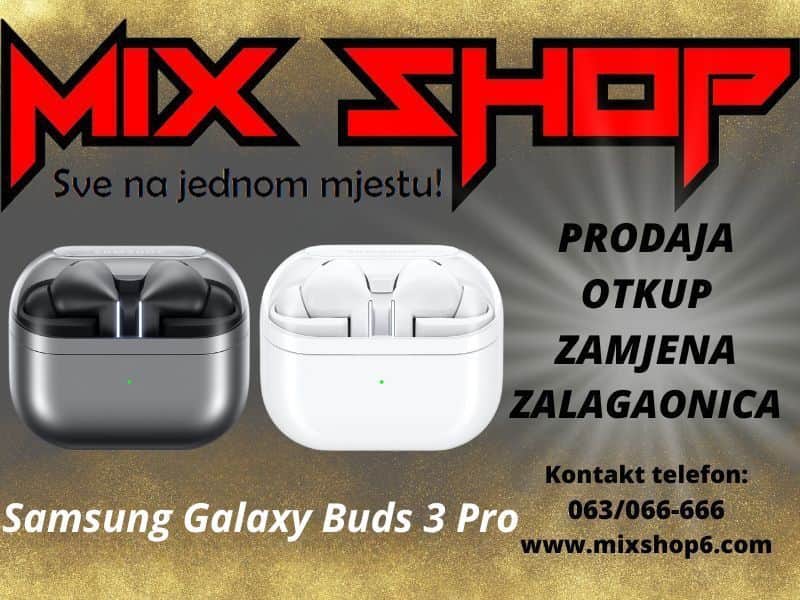 SAMSUNG GALAXY BUDS 3 PRO Bežične Bluetooth Wireless Wi Fi buds3
