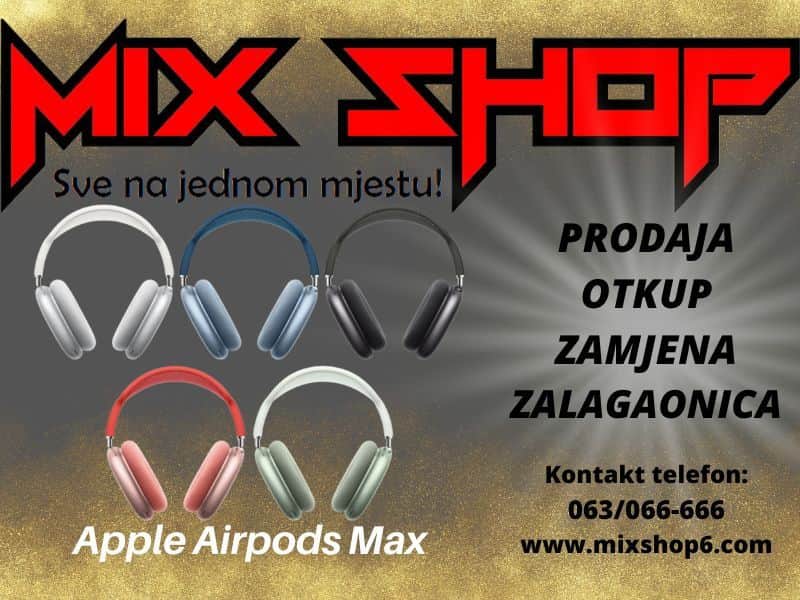 APPLE AIRPODS MAX Bežične Wireless Bluetooth Iphone WiFi Wi Fi