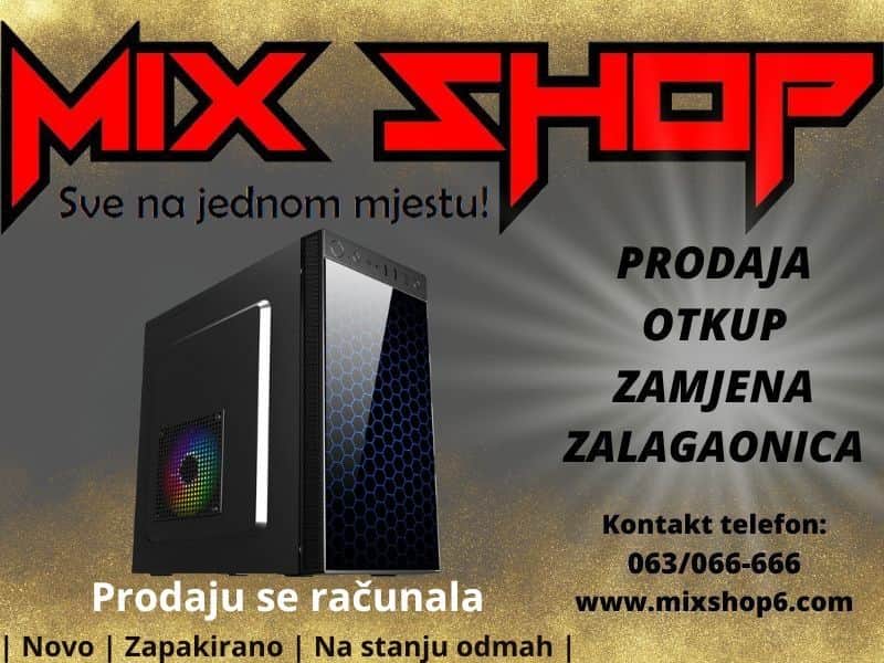 Računalo Intel Core i5-12400 2,5GHz 16GB 500GB DDR4 računala