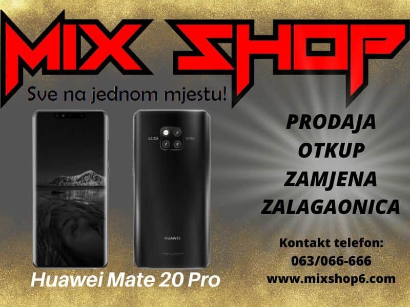 HUAWEI MATE 20 PRO BLACK/CRNI