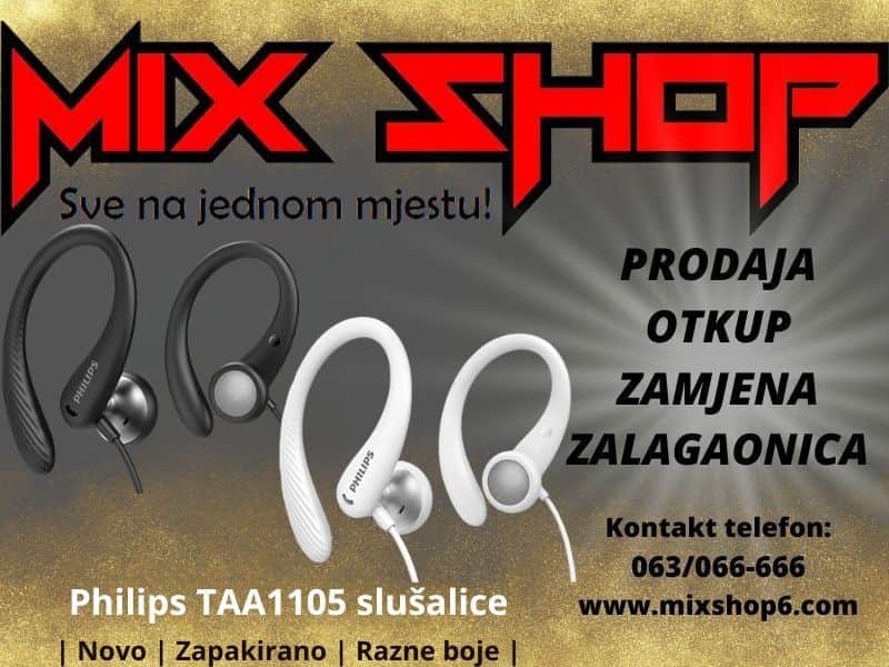 Philips TAA1105 Žičane 3.5mm EarBuds In Ear Buds 3.5 mm HeadSet