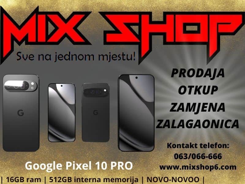 Google Pixel 10 PRO 16/512GB *NOVOO*Garancija* 16GB gb