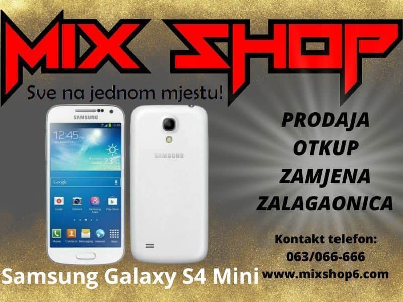 Samsung Galaxy S4 Mini White/Bijeli *Na stanju* ii