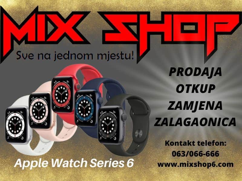 APPLE WATCH SERIES 6 44mm smartwatch pametni smart 44 mm s6