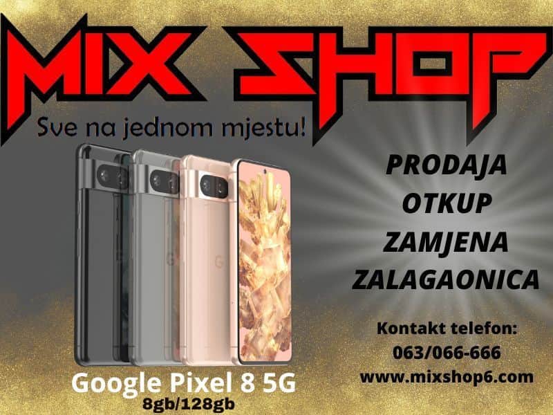 Google Pixel 8 5G 8GB/128GB *Garancija*Zamjena*Na stanju*