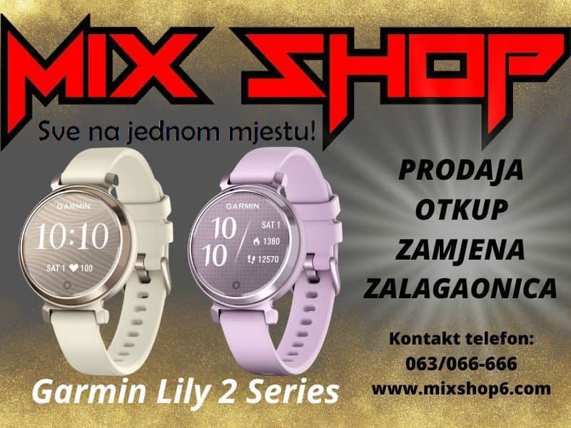 GARMIN LILY 2 Ženski Premium GPS Sat Gen2 Smart Watch Series Gen