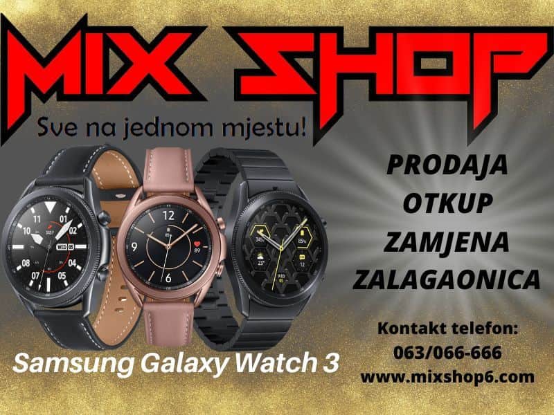SAMSUNG GALAXY WATCH 3 SAT *Novo*Sve boje*Garancija* Watch3 smart